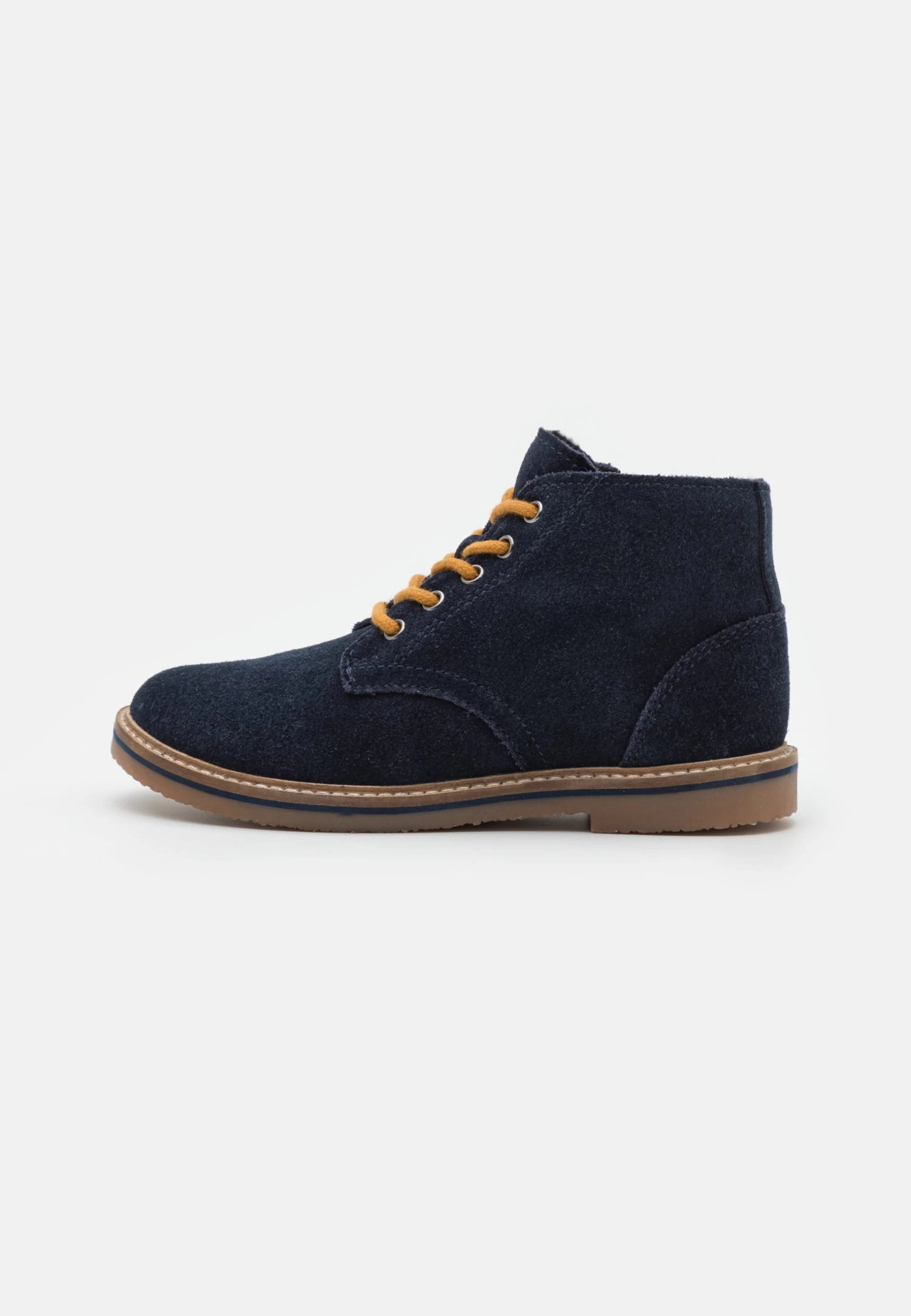 Friboo Leather - Botines Con Cordones - Dark Blue 1 Friboo Leather - Botines Con Cordones - Dark Blue
