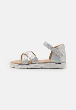 Friboo Holographic Leather - Sandalias - Silver