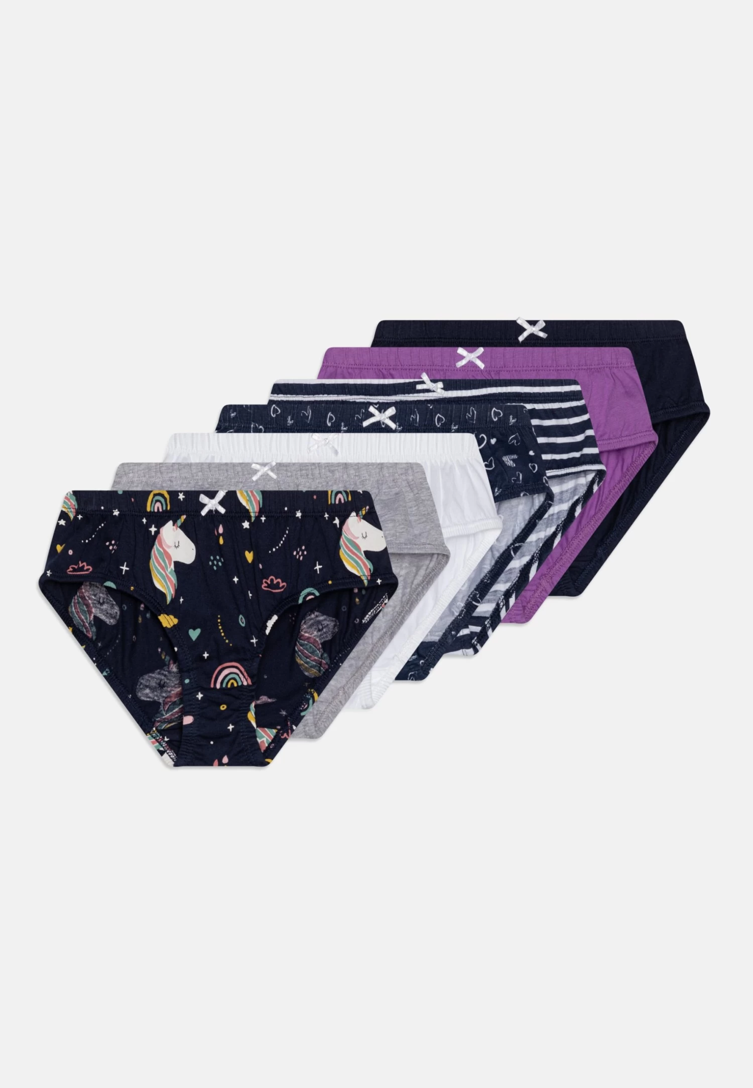 Friboo 7 Pack - Braguitas - Multi-Coloured /White 1 Friboo 7 Pack - Braguitas - Multi-Coloured /White