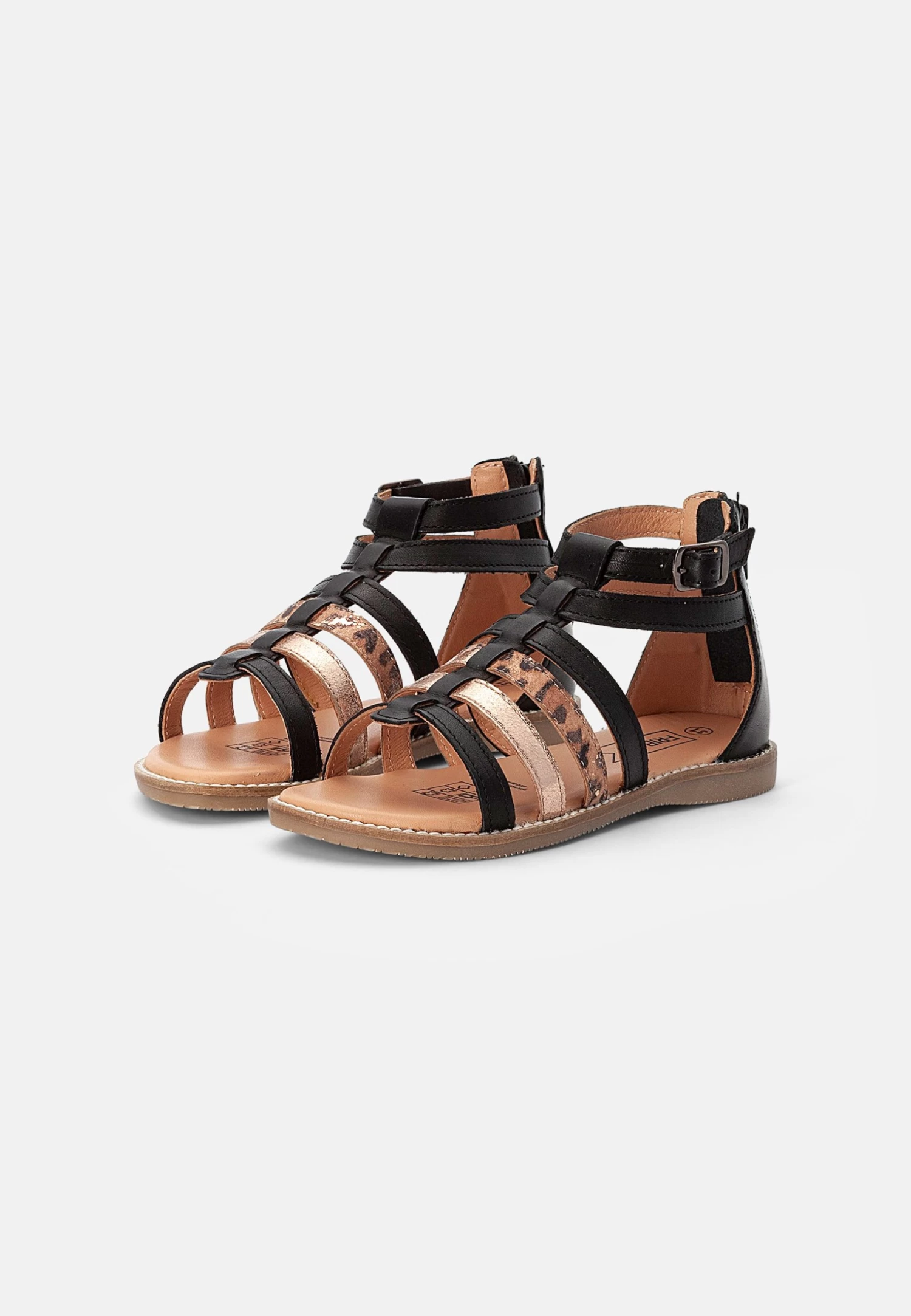 Friboo Leather - Sandalias - Black 2 Friboo Leather - Sandalias - Black - Imagen 2