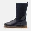 Friboo Leather - Botas - Dark Blue