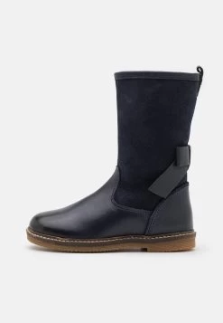 Friboo Leather - Botas - Dark Blue
