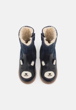 Friboo Leather - Botas Para La Nieve - Dark Blue -Tienda de moda infantil. 1ce030d690724b24854ea0c27c645273