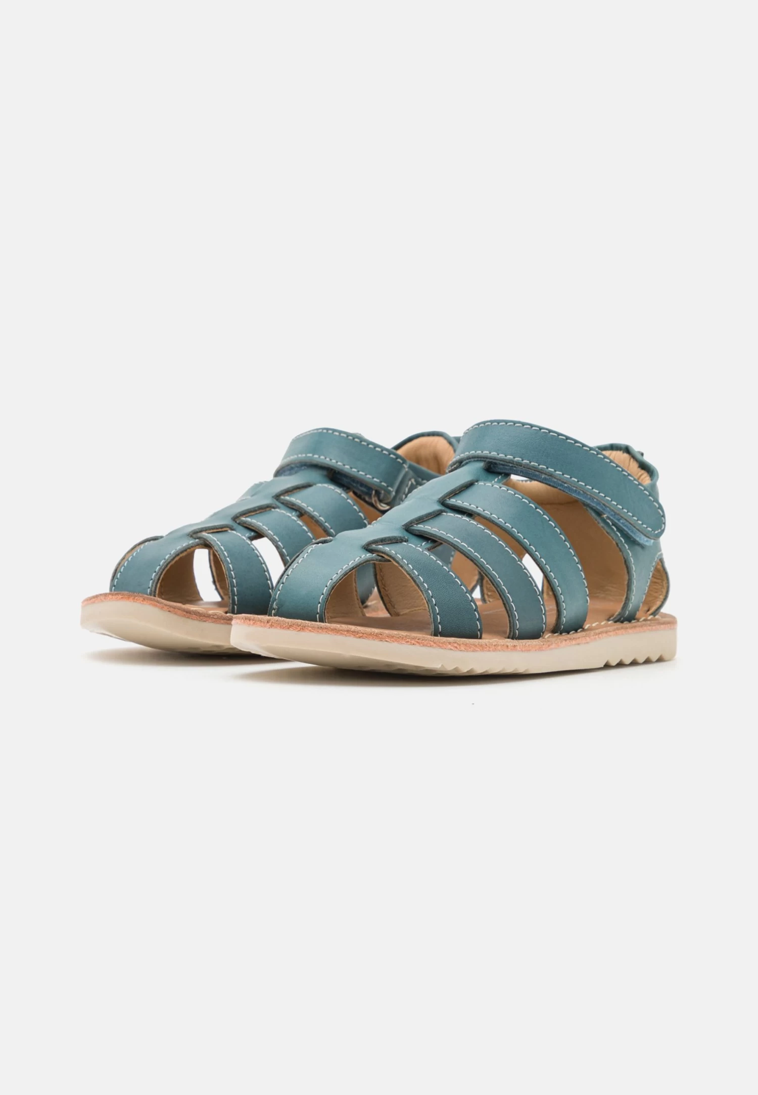 Friboo Leather - Sandalias - Blue 2 Friboo Leather - Sandalias - Blue - Imagen 2