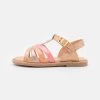 Friboo Sandalias - Rose Gold/Multi-Coloured