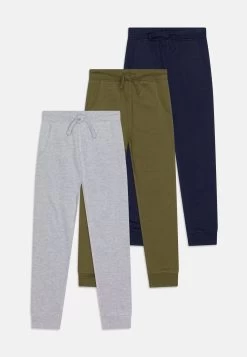 Friboo Unisex 3 Pack - Pantalones Deportivos - Green/Grey/Blue