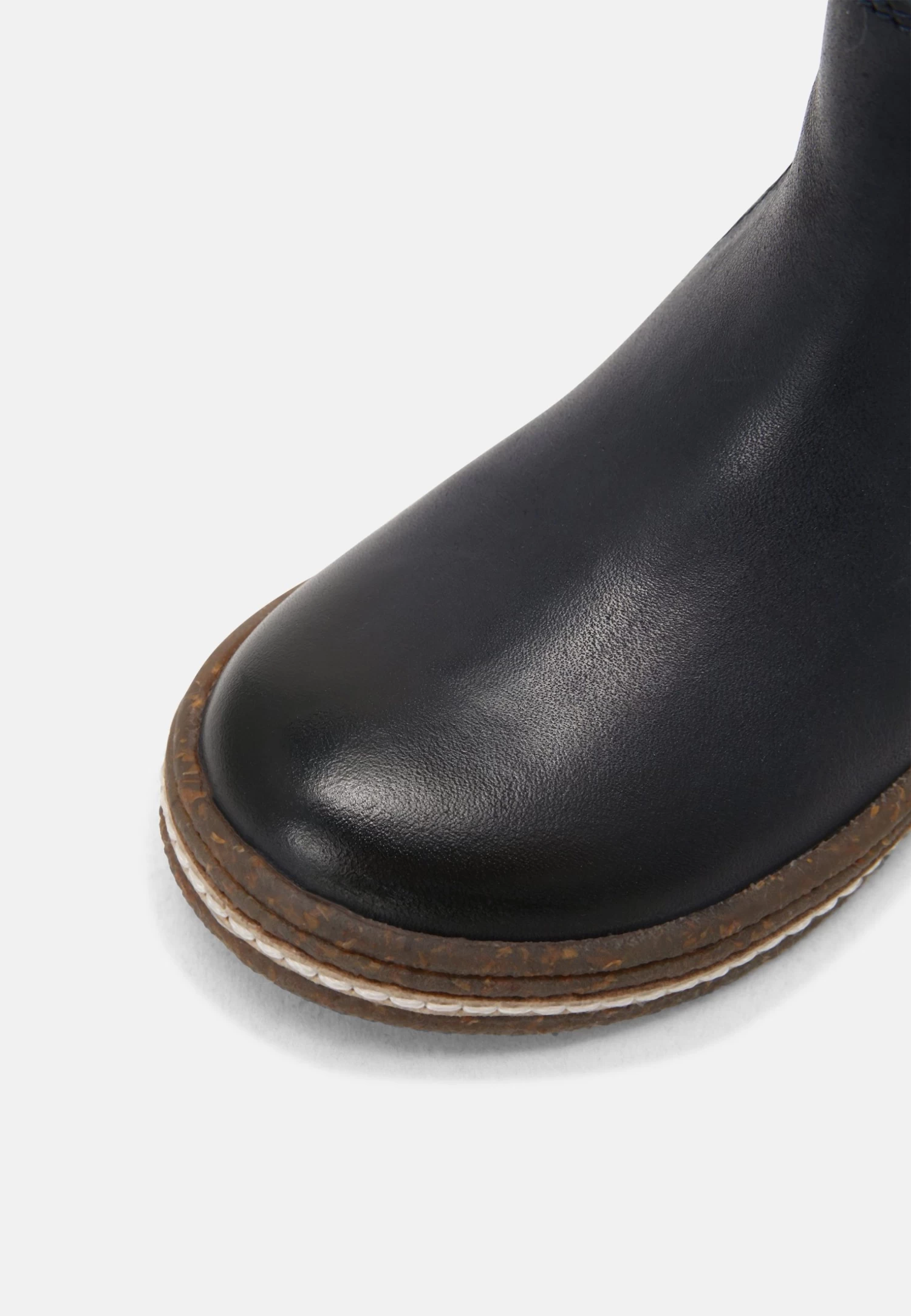 Friboo Leather Booties - Botines - Dark Blue 5 Friboo Leather Booties - Botines - Dark Blue - Imagen 5