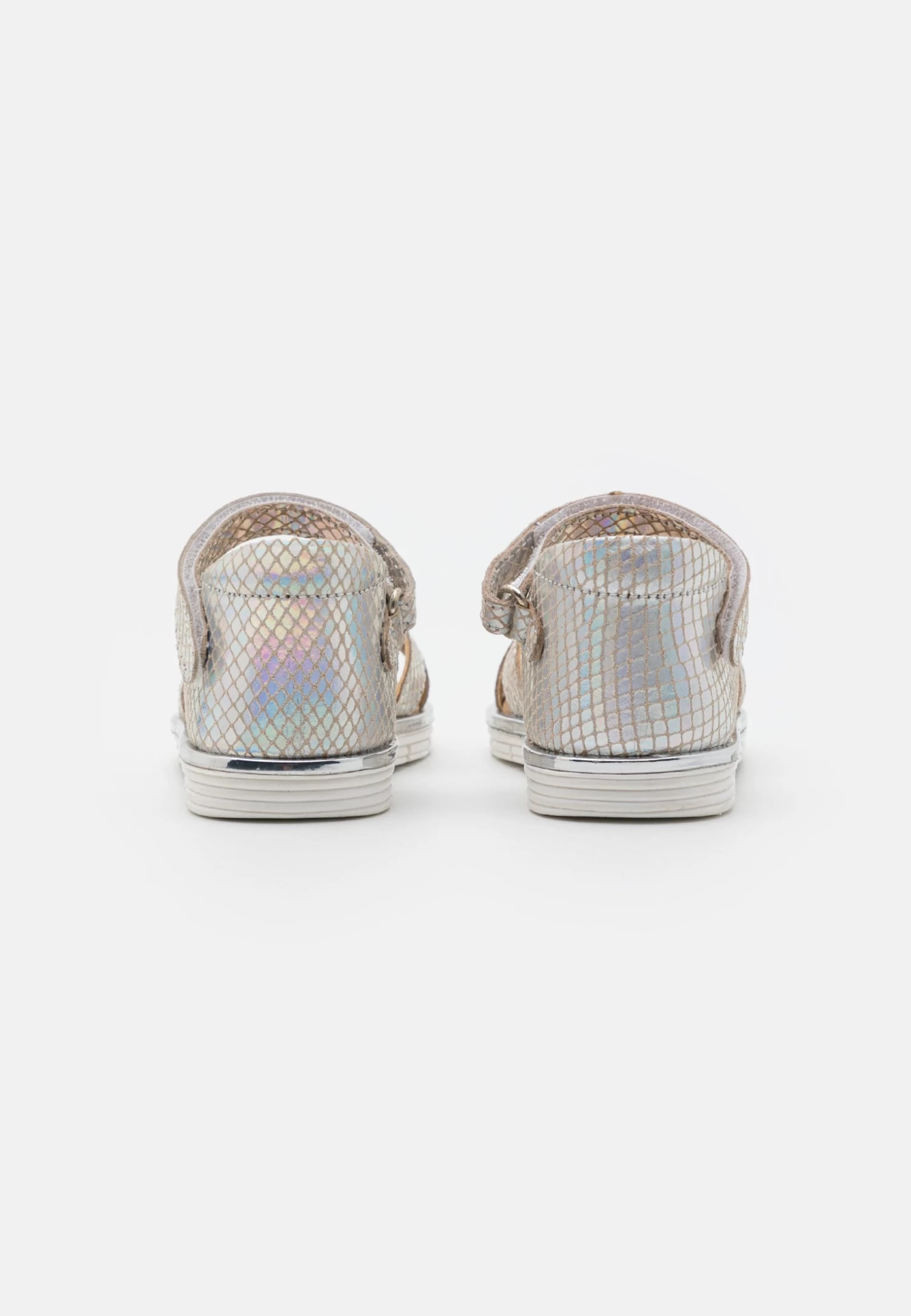 Friboo Holographic Leather - Sandalias - Silver 3 Friboo Holographic Leather - Sandalias - Silver - Imagen 3