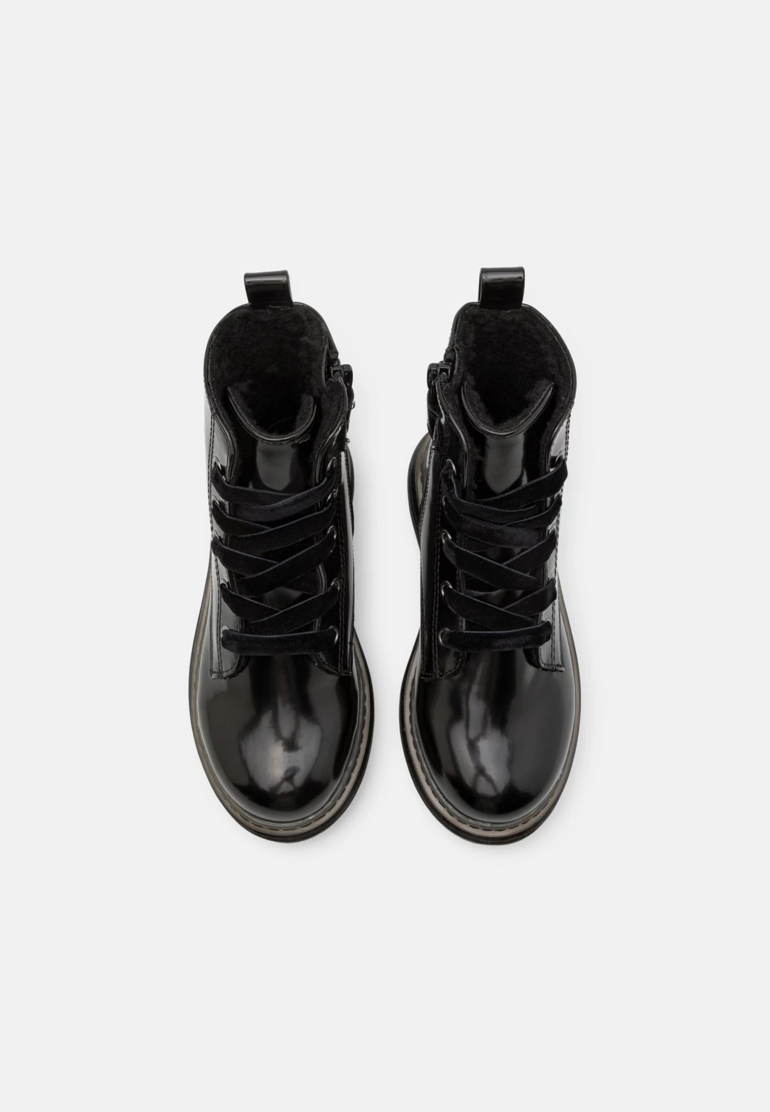 Friboo Botines Con Cordones - Black 4 Friboo Botines Con Cordones - Black - Imagen 4