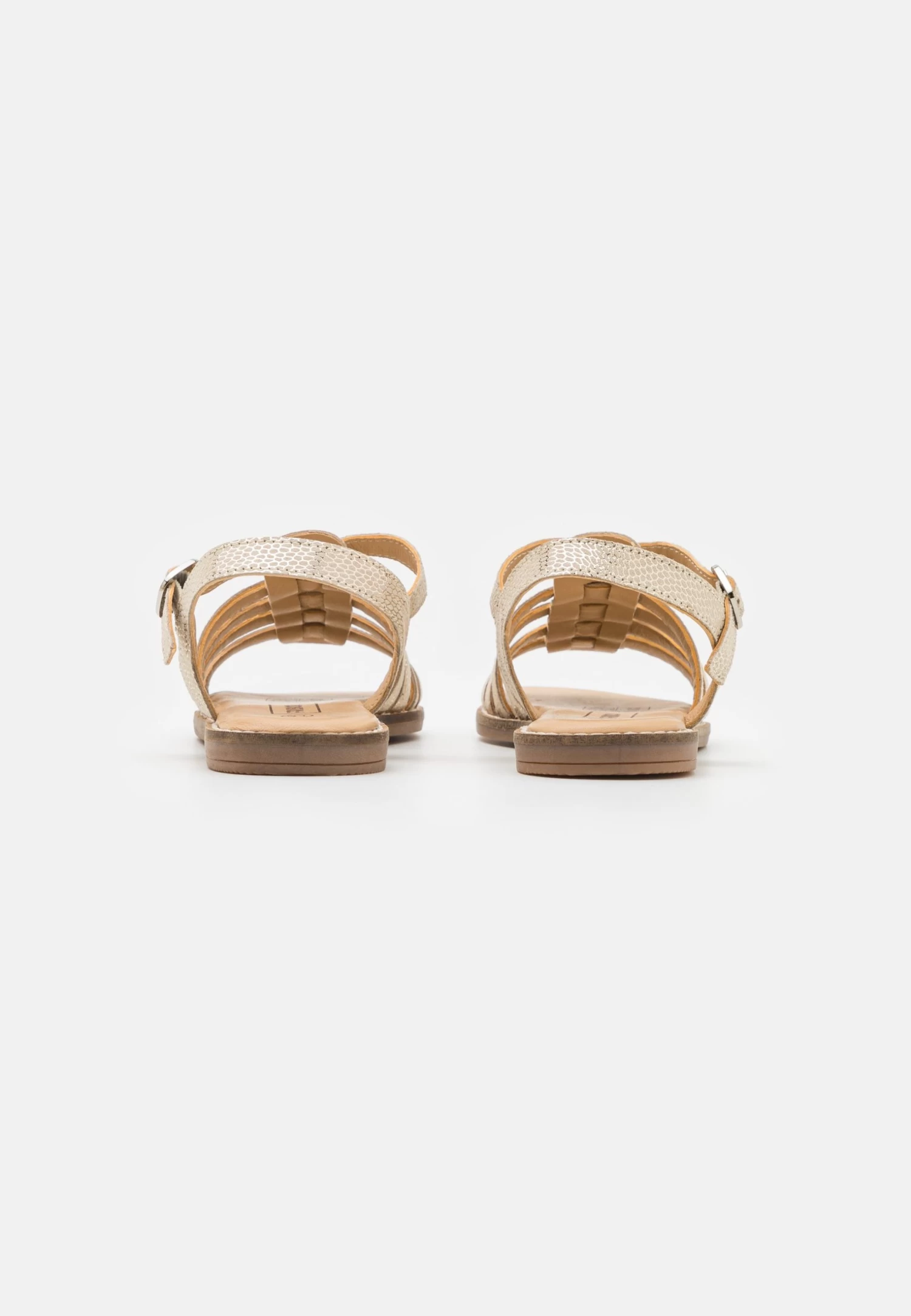 Friboo Leather - Sandalias - Gold 3 Friboo Leather - Sandalias - Gold - Imagen 3