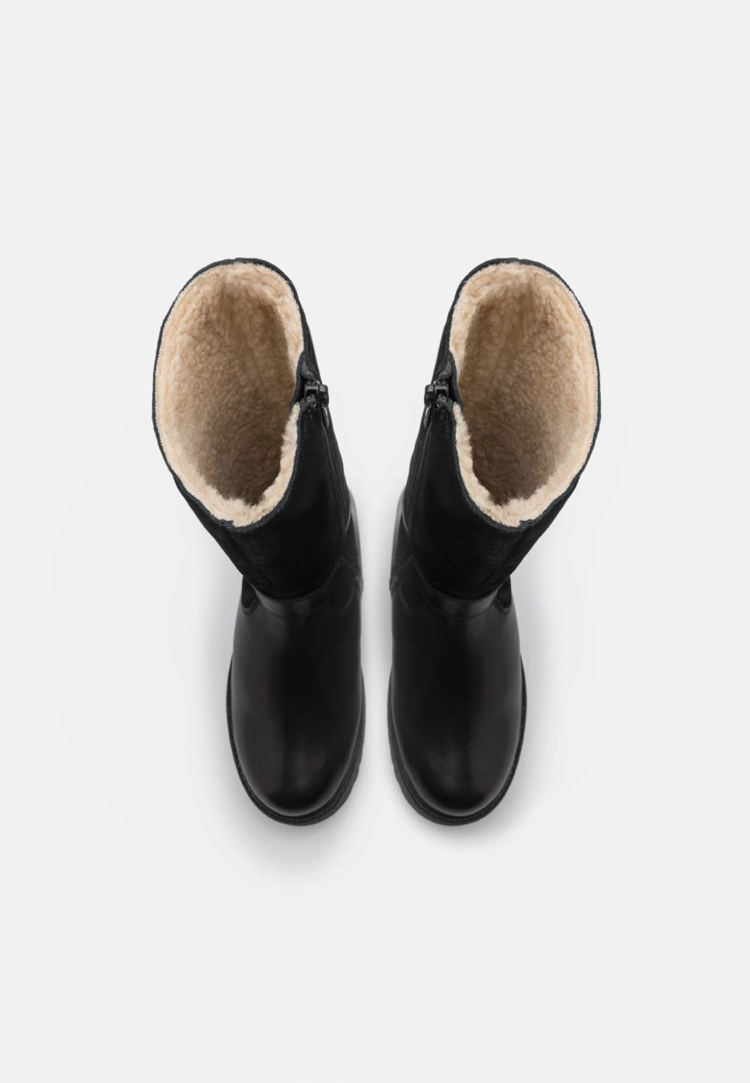 Friboo Leather - Botas - Black 4 Friboo Leather - Botas - Black - Imagen 4