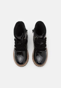 Friboo Leather - Botines Con Cordones - Black -Tienda de moda infantil. 9109b4dcf7504a6e829634df1f42e624