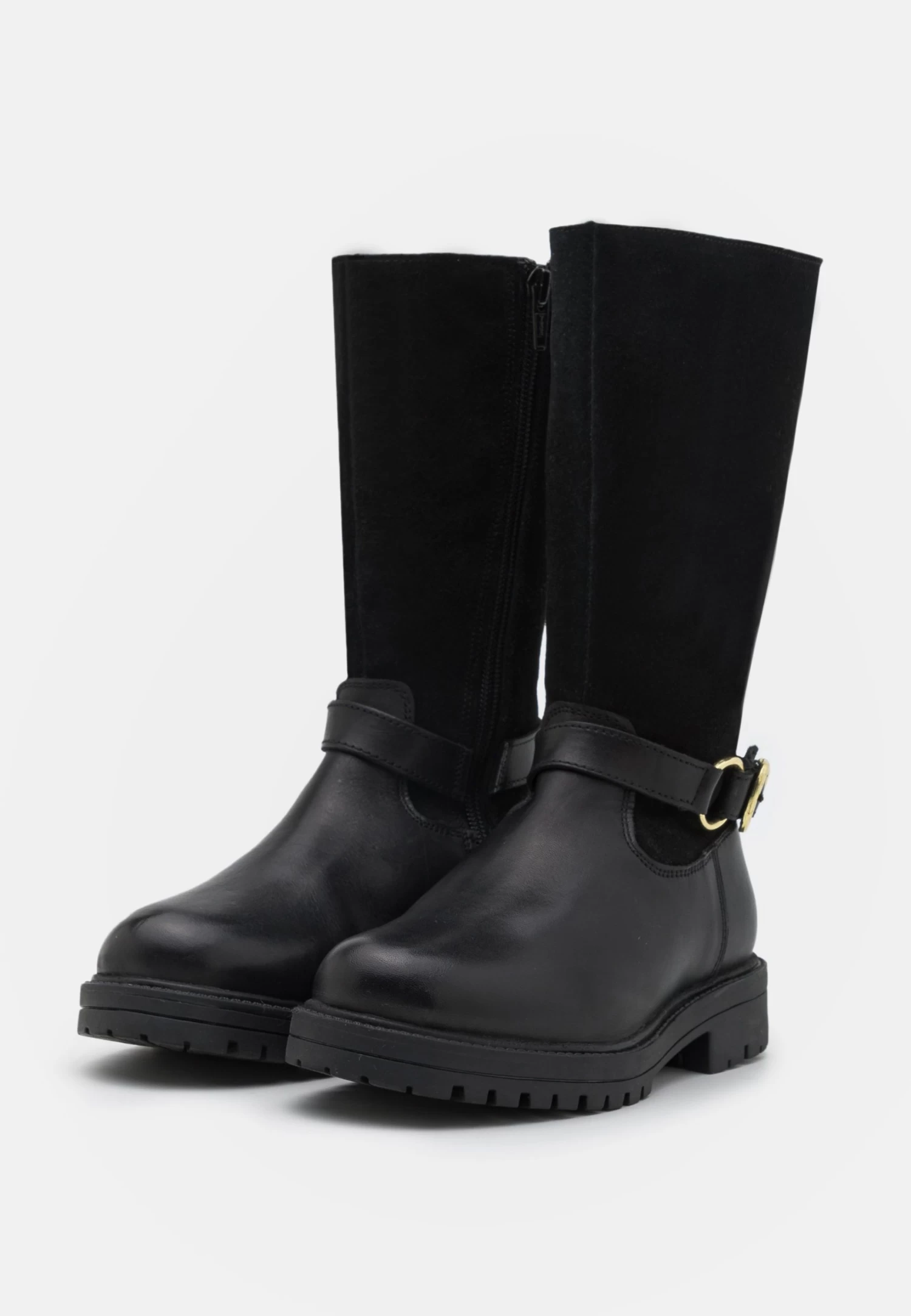 Friboo Leather - Botas - Black 2 Friboo Leather - Botas - Black - Imagen 2