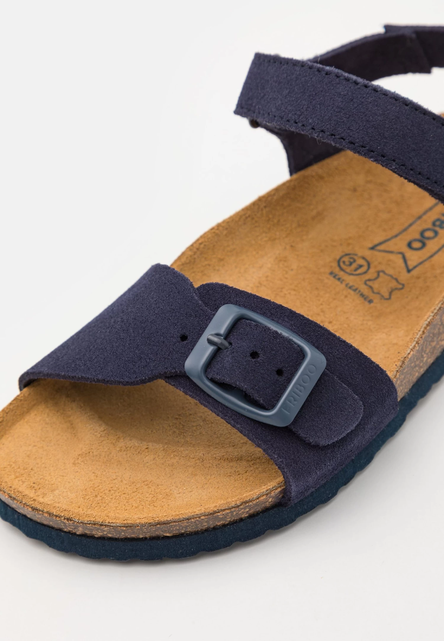 Friboo Leather Bio Sandals - Sandalias - Dark Blue 6 Friboo Leather Bio Sandals - Sandalias - Dark Blue - Imagen 6