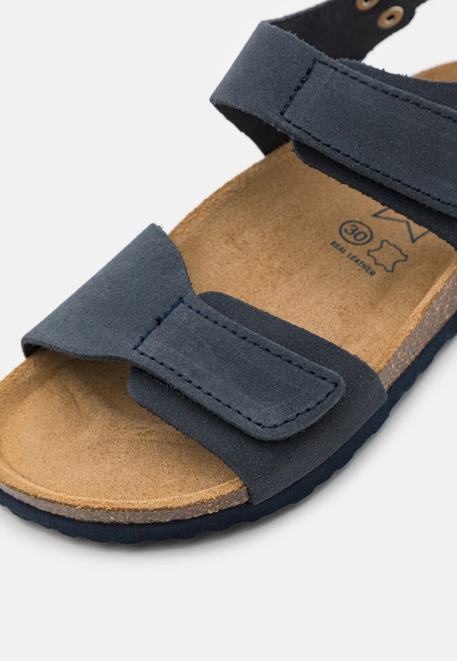 Friboo Leather - Sandalias - Dark Blue 6 Friboo Leather - Sandalias - Dark Blue - Imagen 6