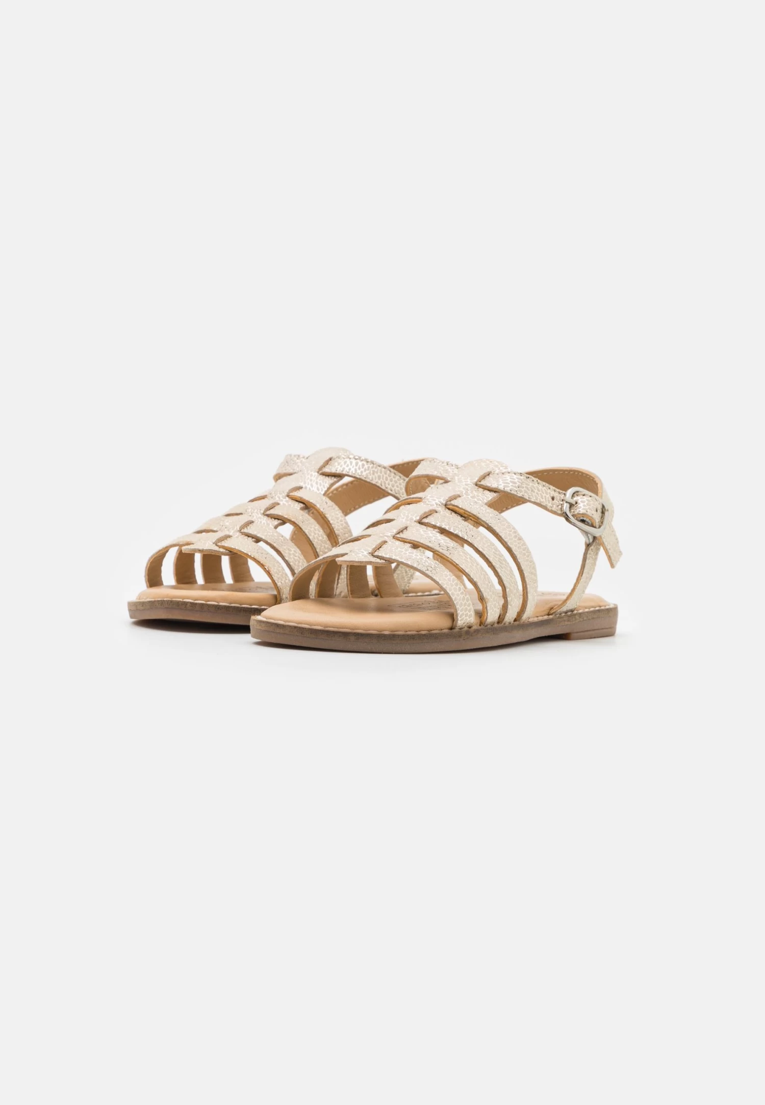 Friboo Leather - Sandalias - Gold 2 Friboo Leather - Sandalias - Gold - Imagen 2