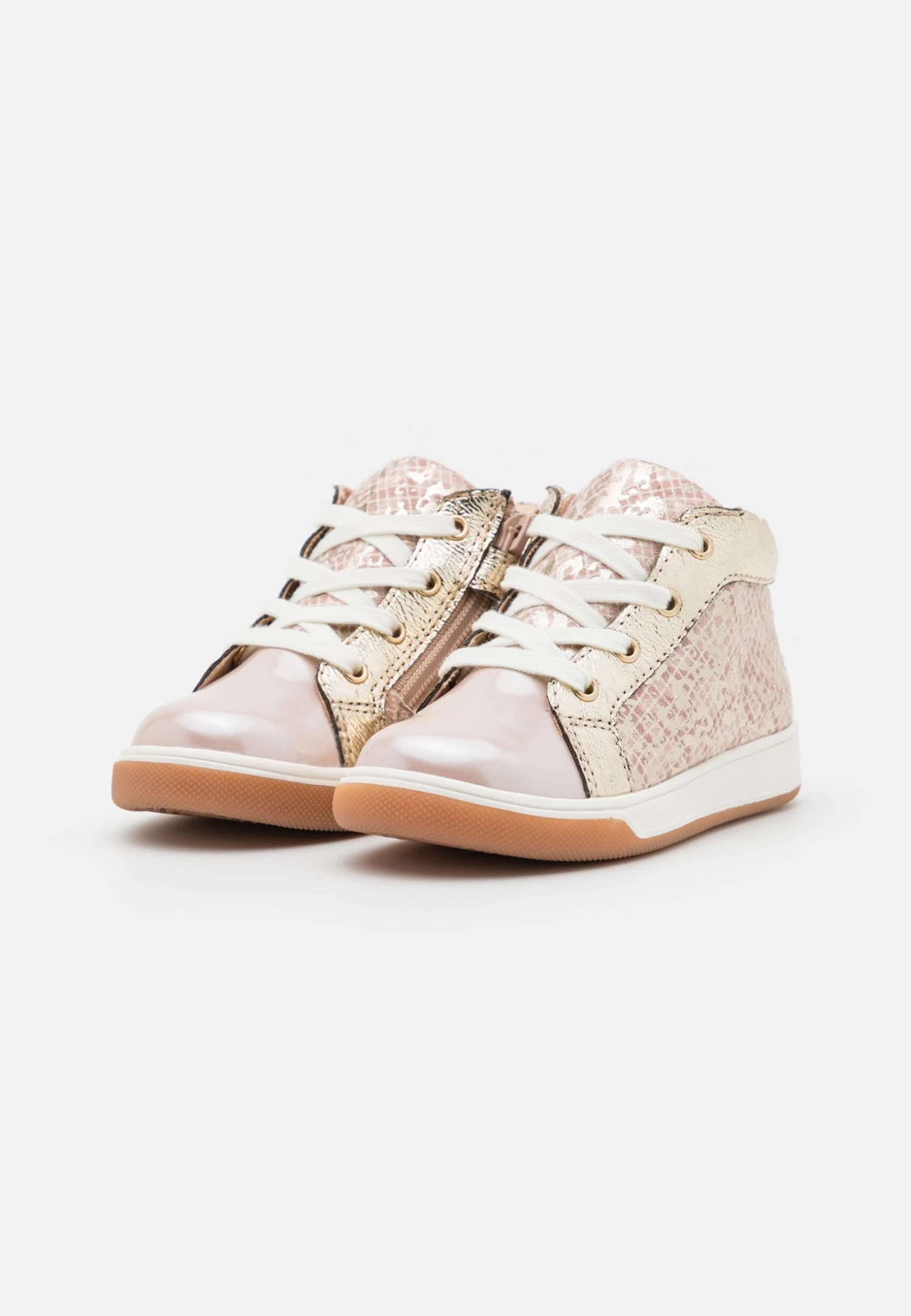 Friboo Zapatillas Altas - Rose Gold/Multi-Coloured 2 Friboo Zapatillas Altas - Rose Gold/Multi-Coloured - Imagen 2