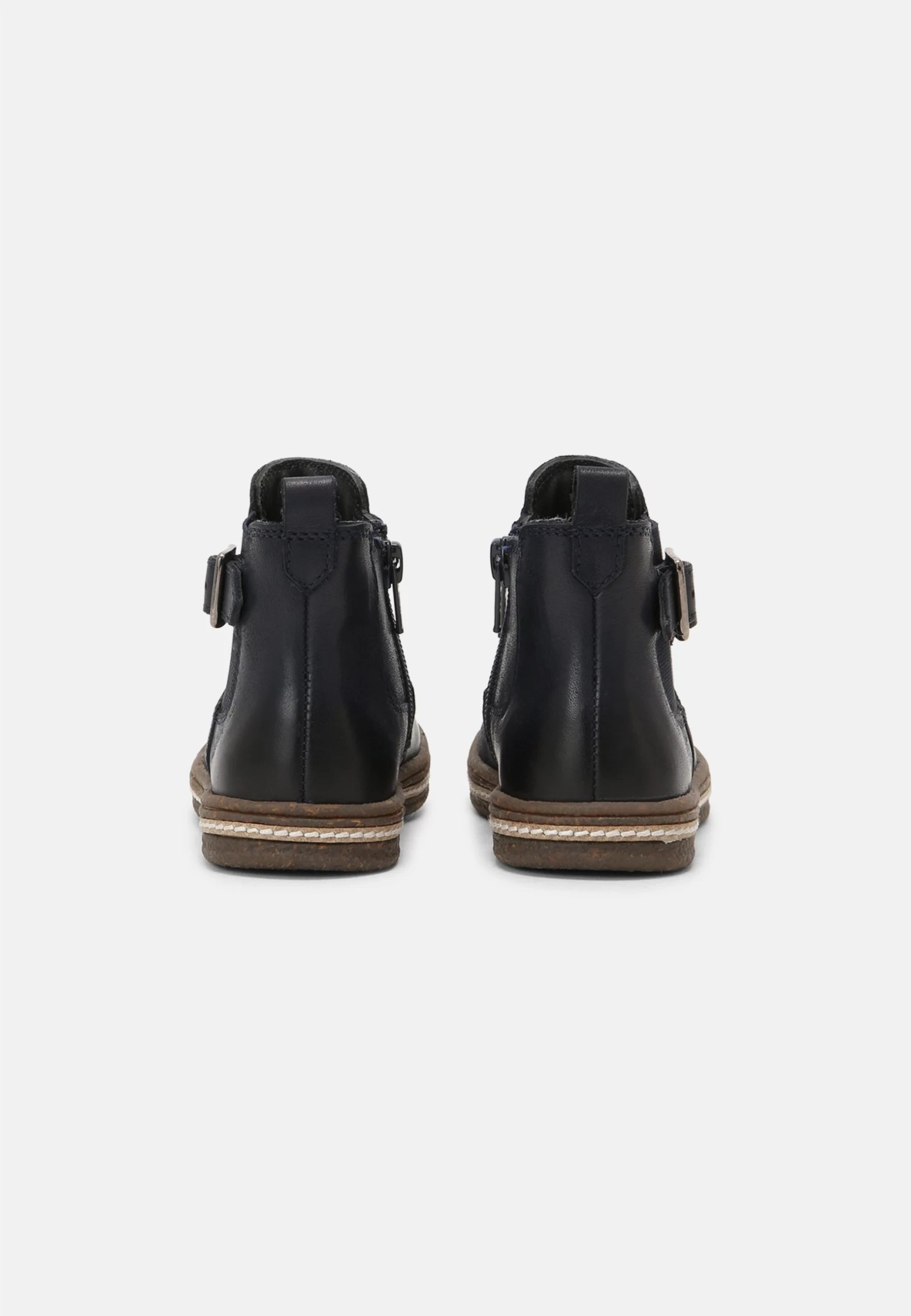 Friboo Leather Booties - Botines - Dark Blue 3 Friboo Leather Booties - Botines - Dark Blue - Imagen 3