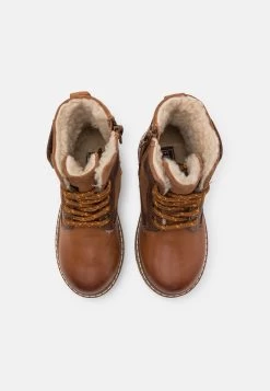 Friboo Leather - Botines Con Cordones - Cognac -Tienda de moda infantil. e0ce0bd581774dd48460ad06fe88c837