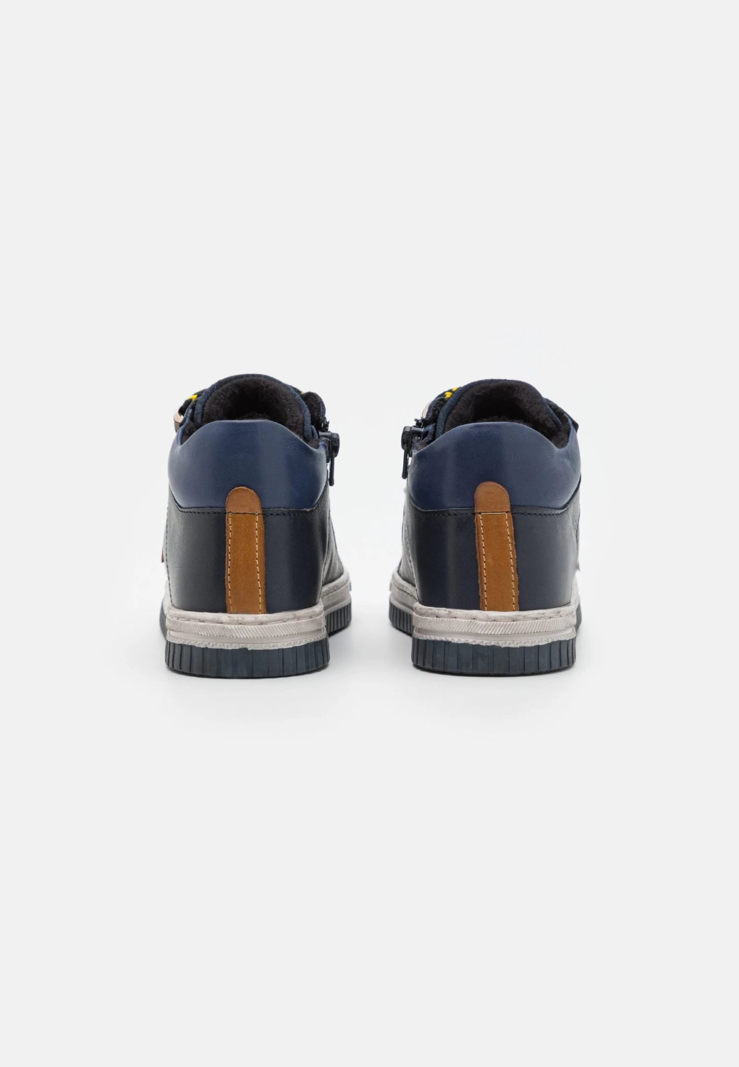 Friboo Leather - Botas - Dark Blue 3 Friboo Leather - Botas - Dark Blue - Imagen 3